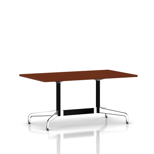 Eames Table with Rectangular Top and Segmented Base